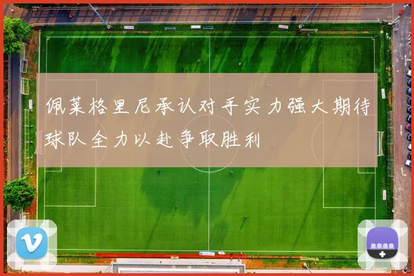 佩莱格里尼承认对手实力强大期待球队全力以赴争取胜利
